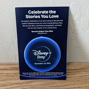 Disney Plus + Day Button / Pin